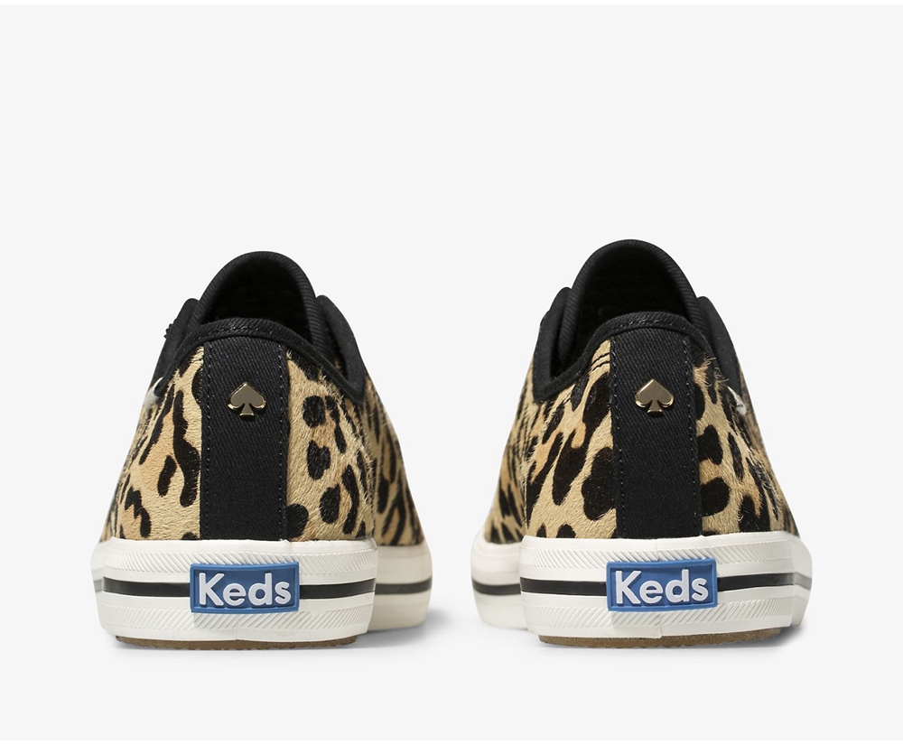 Keds Sneakers Leopard - Kate Spade new york Kickstart Calf Hair - Womens RSUPVJ-615